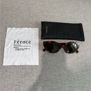 Féroce Vicky Panthera Tortoise Shell Sunglasses